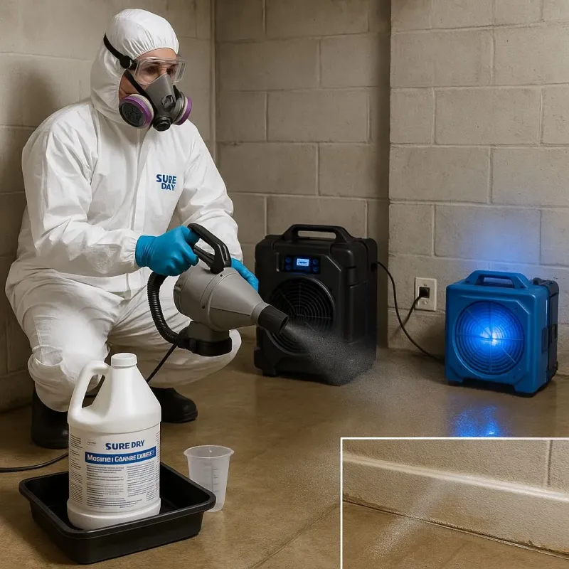 Sanitization and Odor Removal process in Washington, NC