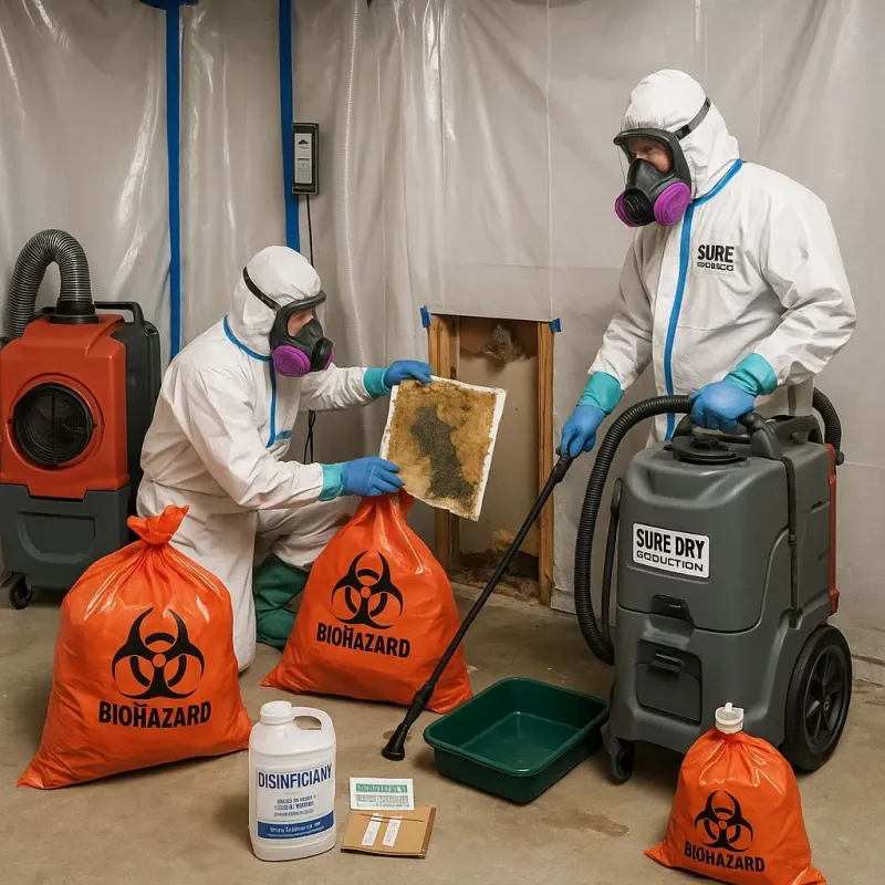 Contaminated Water Handling Protocols process in Washington, NC
