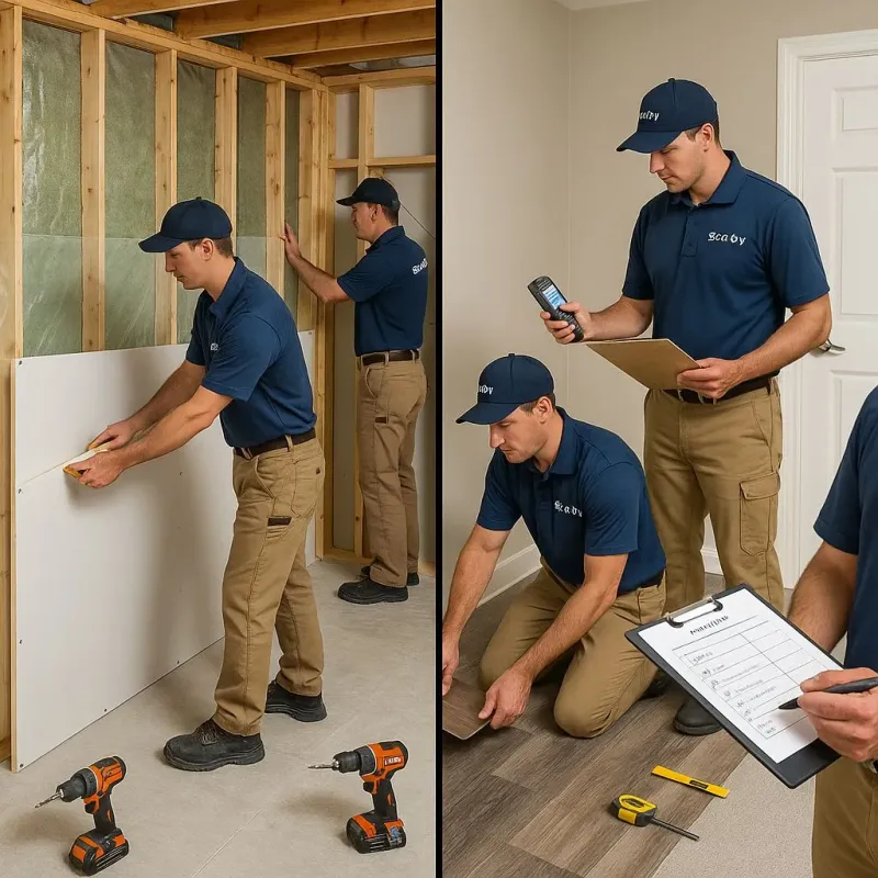 Repairs and Reconstruction process in Washington, NC